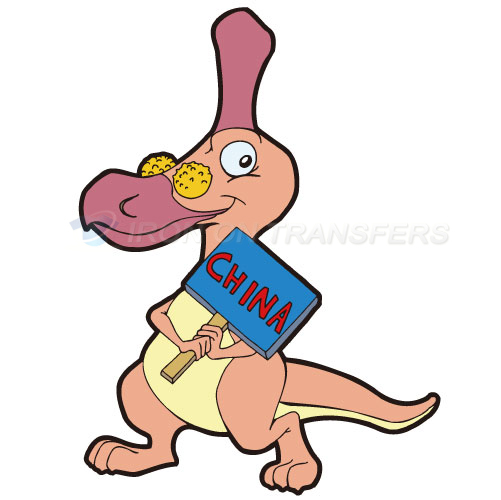 Dinosaur Iron-on Stickers (Heat Transfers)NO.8827